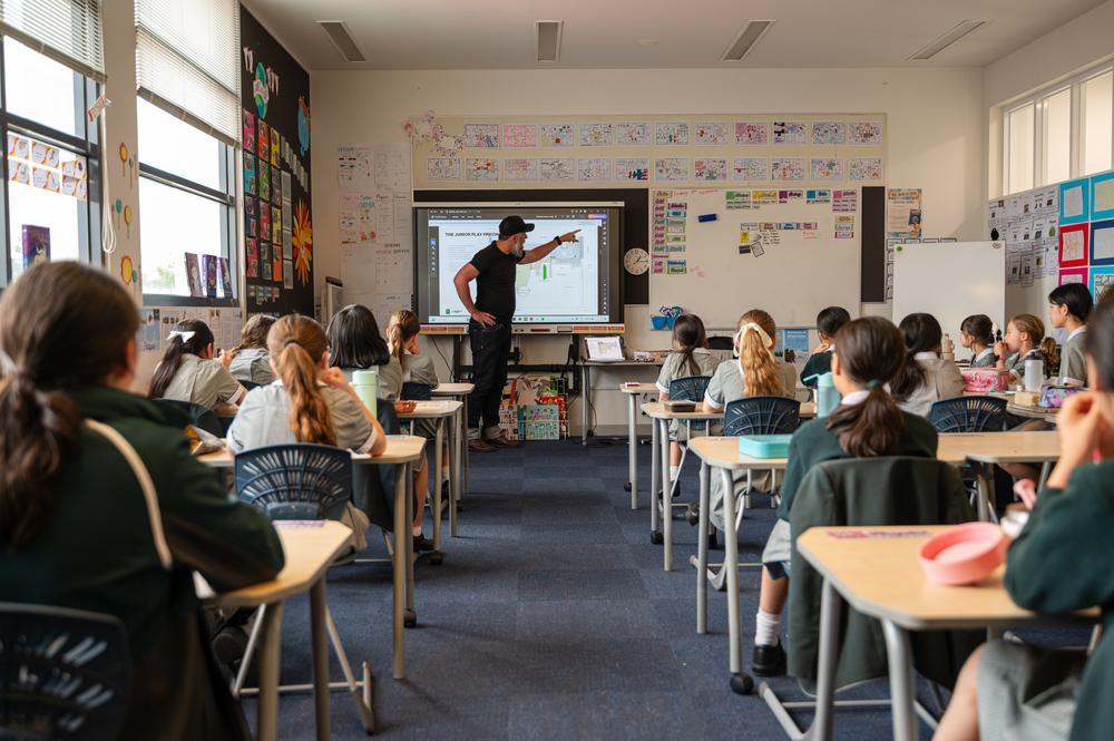 Students Help Shape the New Junior School 3–6 Playground